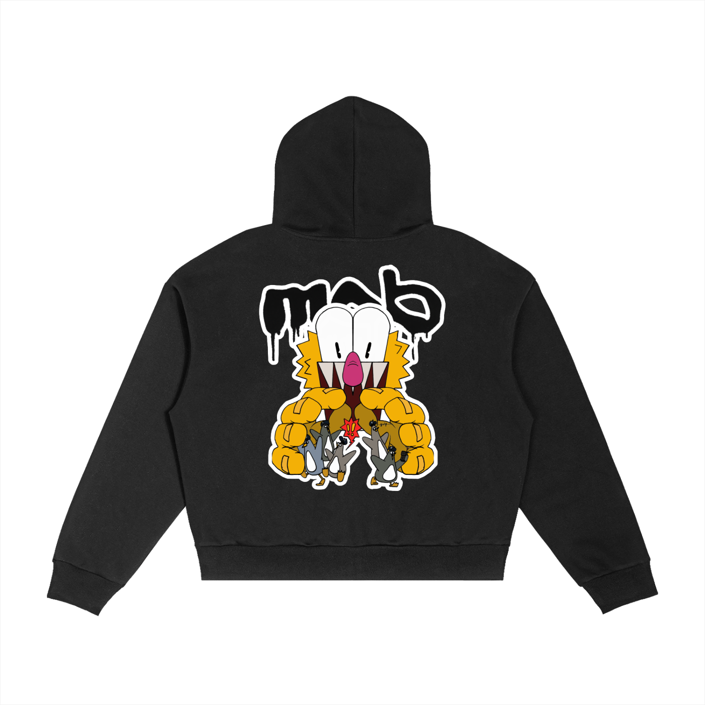 Revenge Plaid Zip Hoodie