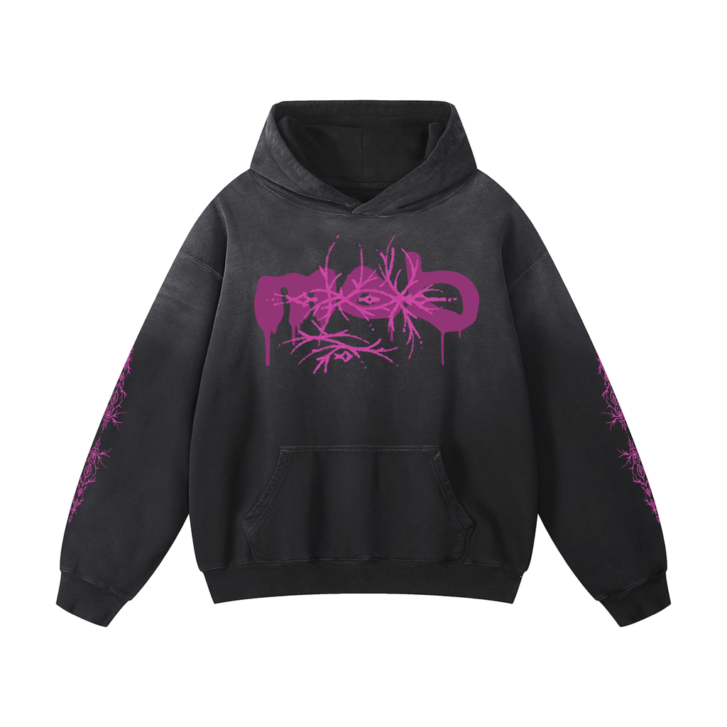 Pink Cyberslap Hoodie