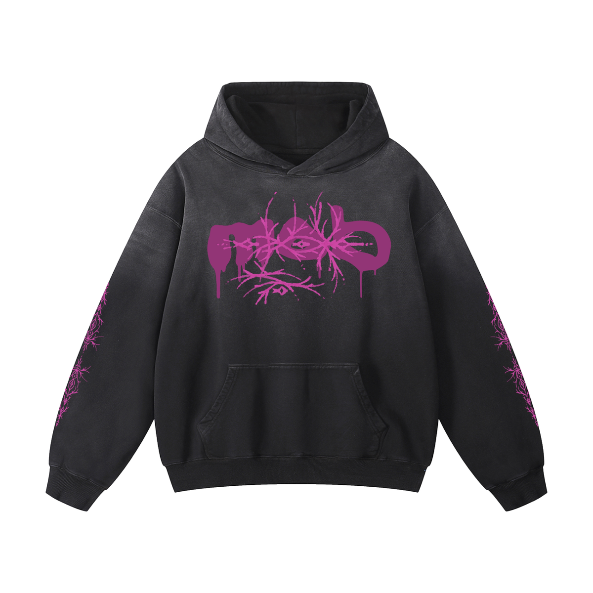 Pink Cyberslap Hoodie