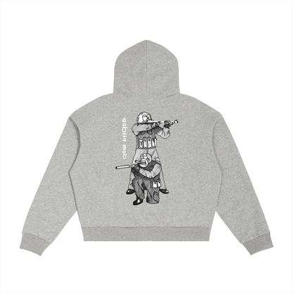 Shooters Plaid Zip Hoodie