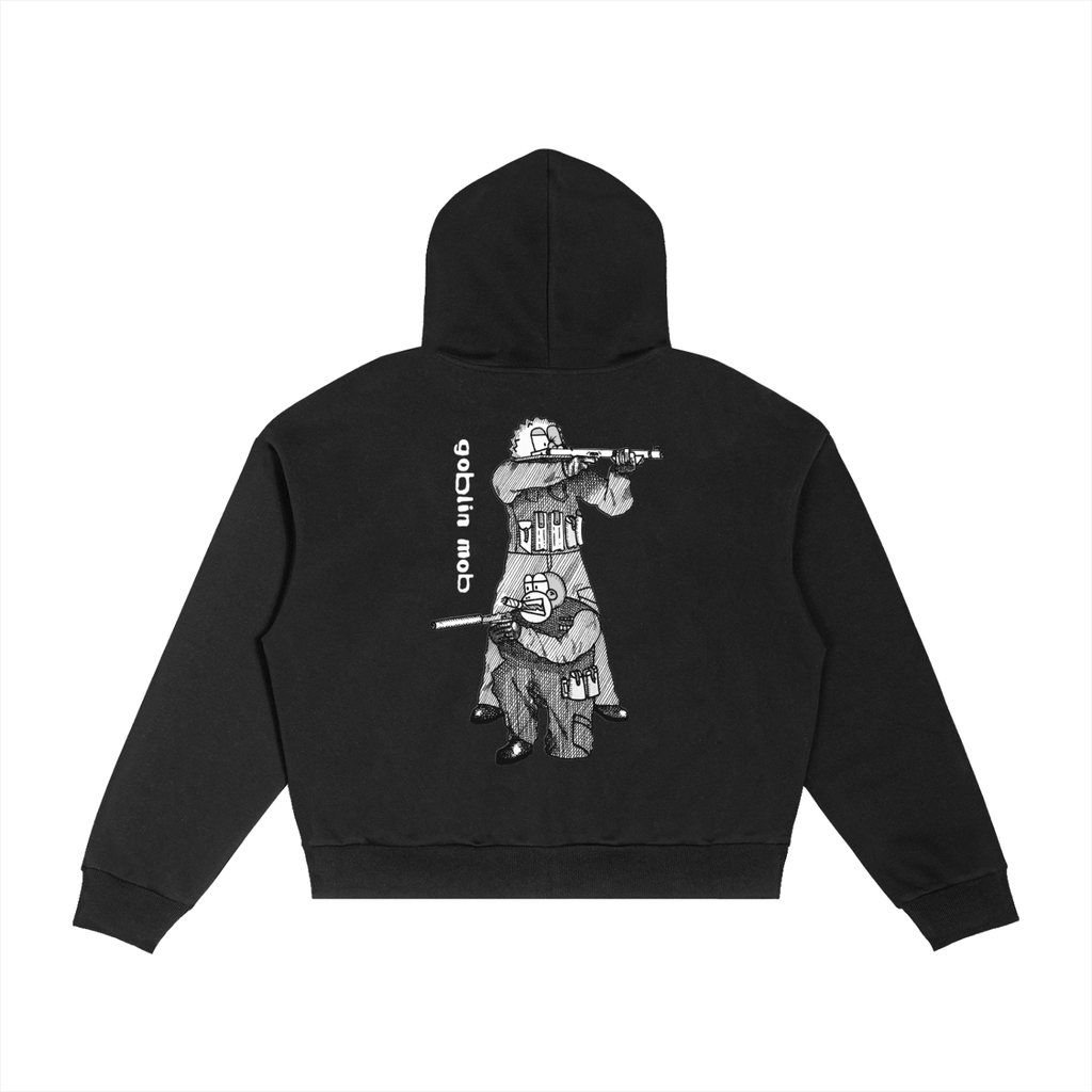 Shooters Plaid Zip Hoodie
