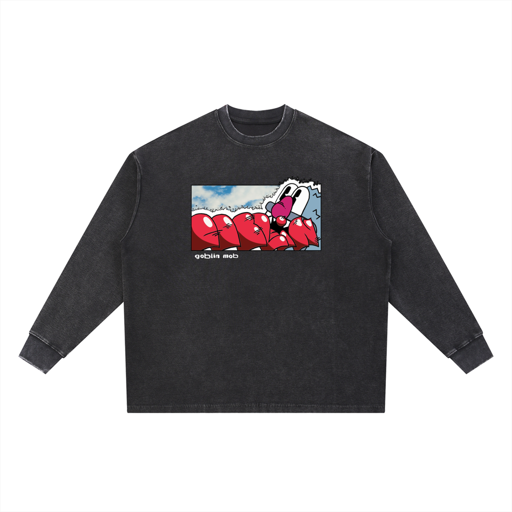 Goblin Bomb Waffle Longsleeve