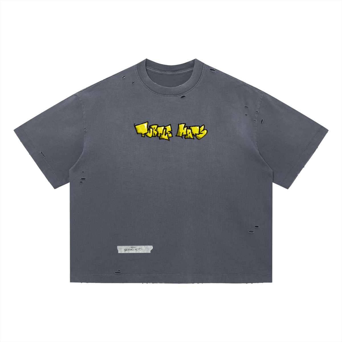 TURTLE HATS Distressed Tee