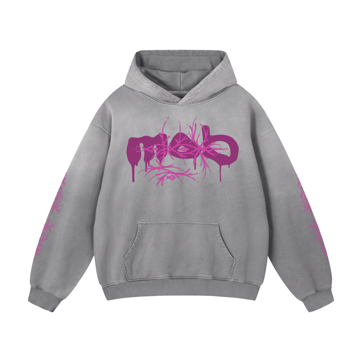 Pink Cyberslap Hoodie