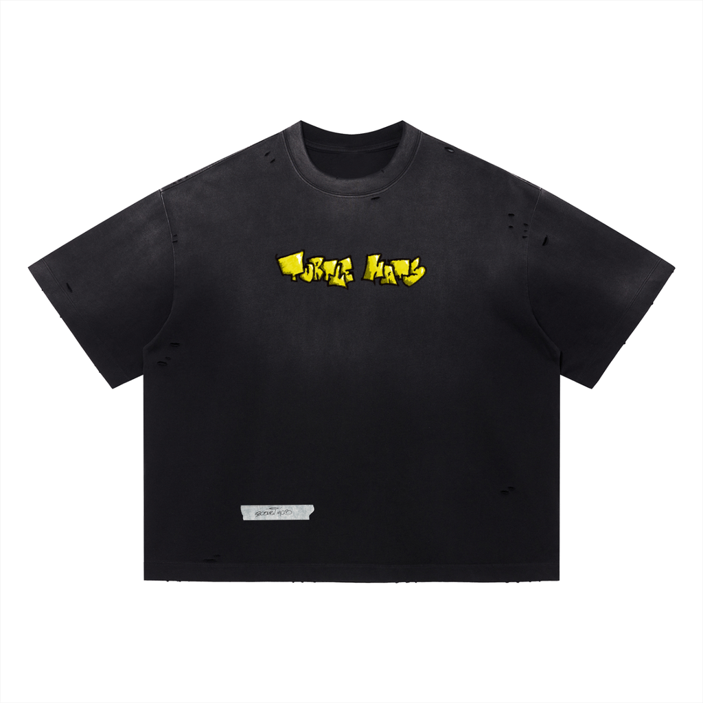 TURTLE HATS Distressed Tee