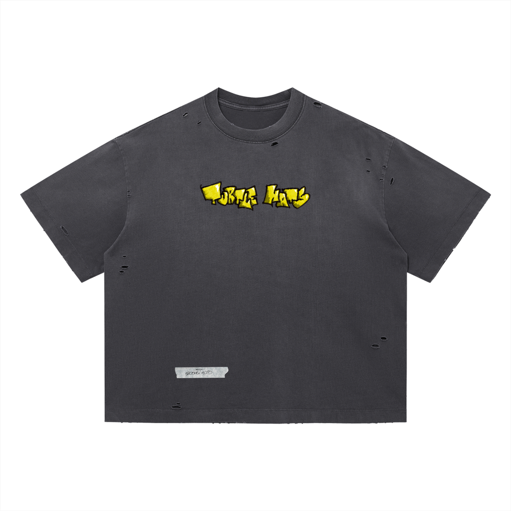 TURTLE HATS Distressed Tee