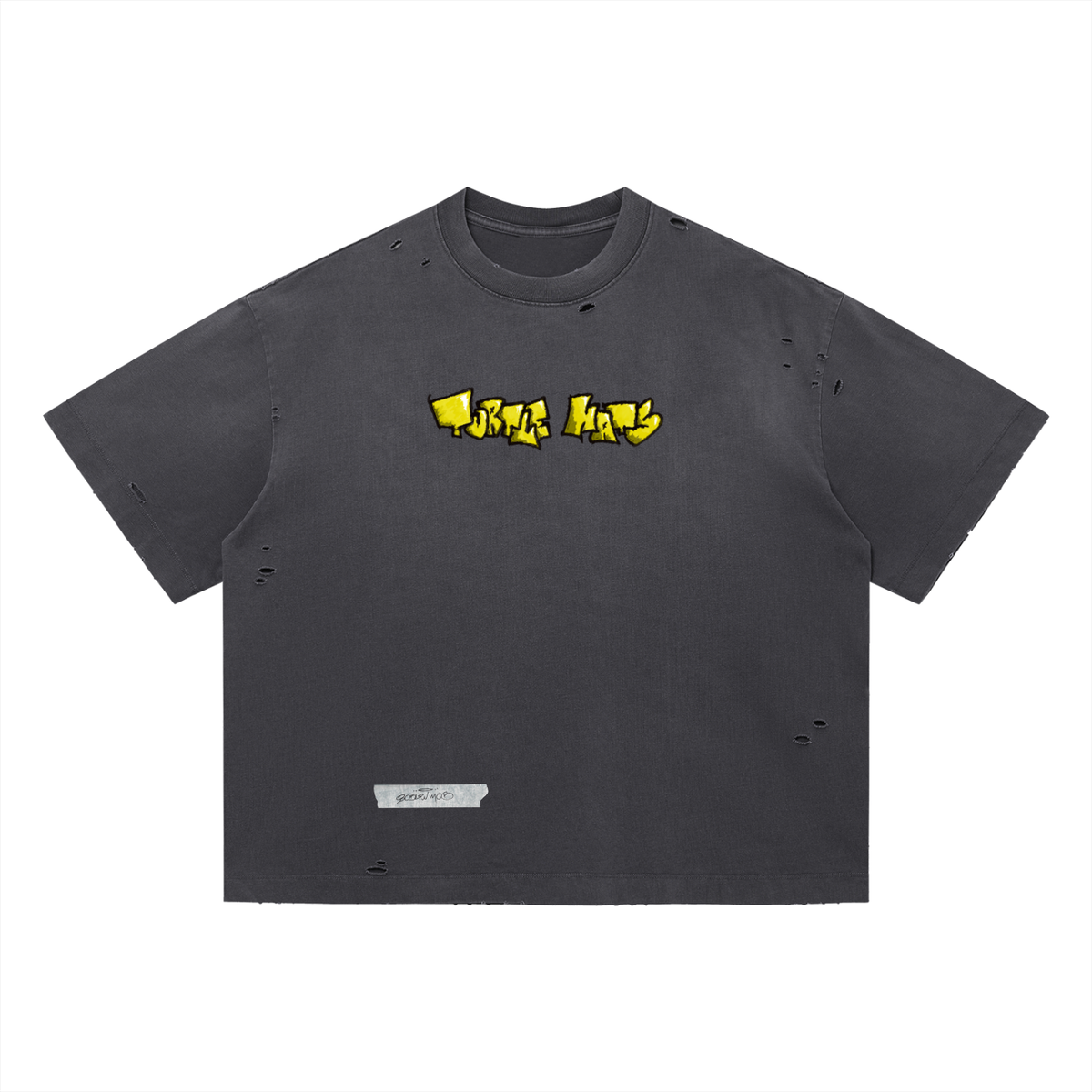 TURTLE HATS Distressed Tee