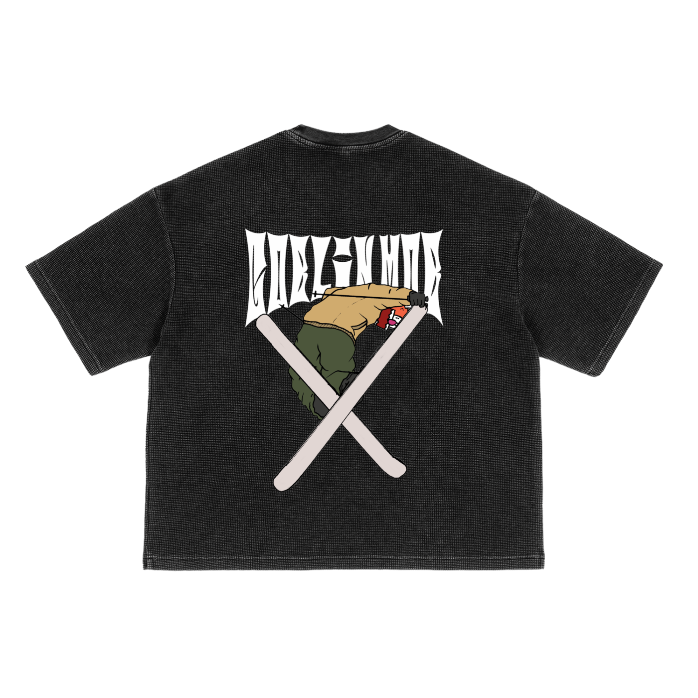 Back 3 Waffle Tee